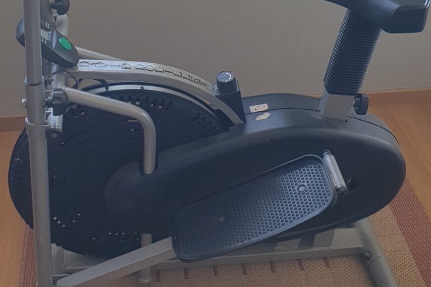 Vélo elliptique d’appartement de marque David Douillet