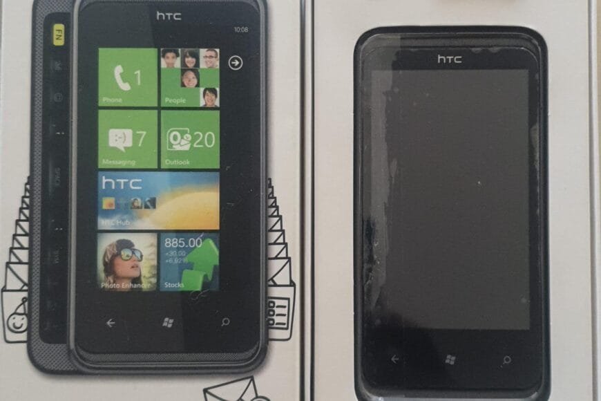 HTC 7 pro windows phone