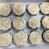 12 cupcakes vanille