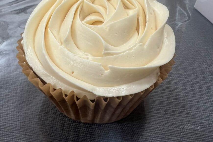 6 cupcakes vanille