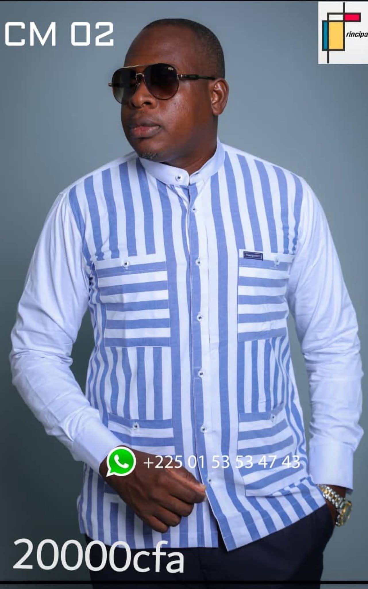 Chemise homme by NATOU SHOP
