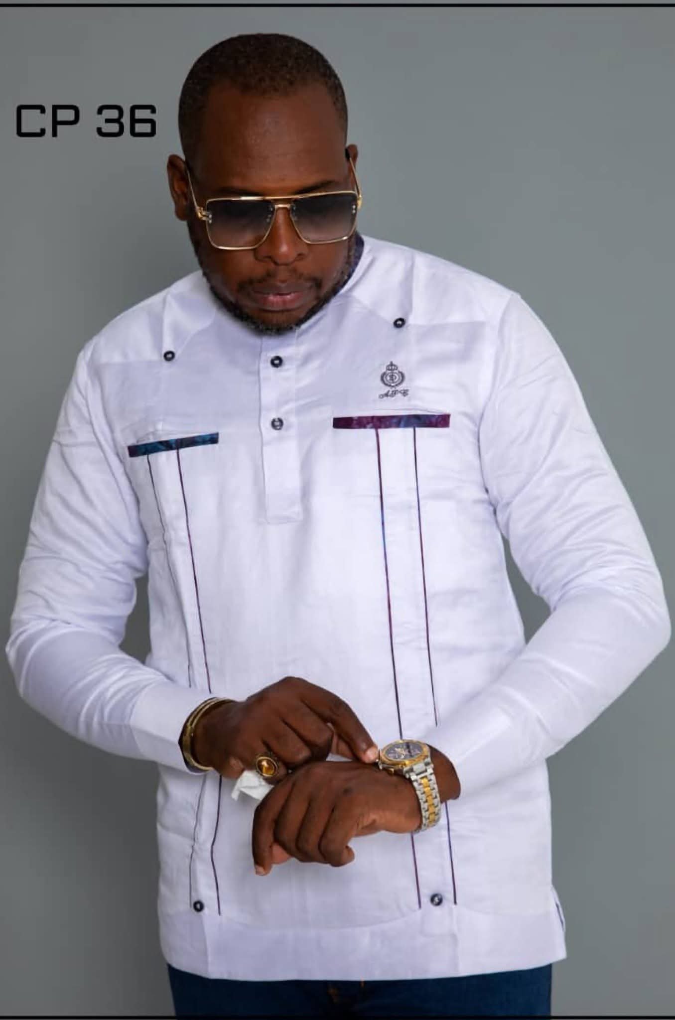 Chemise cubaine homme