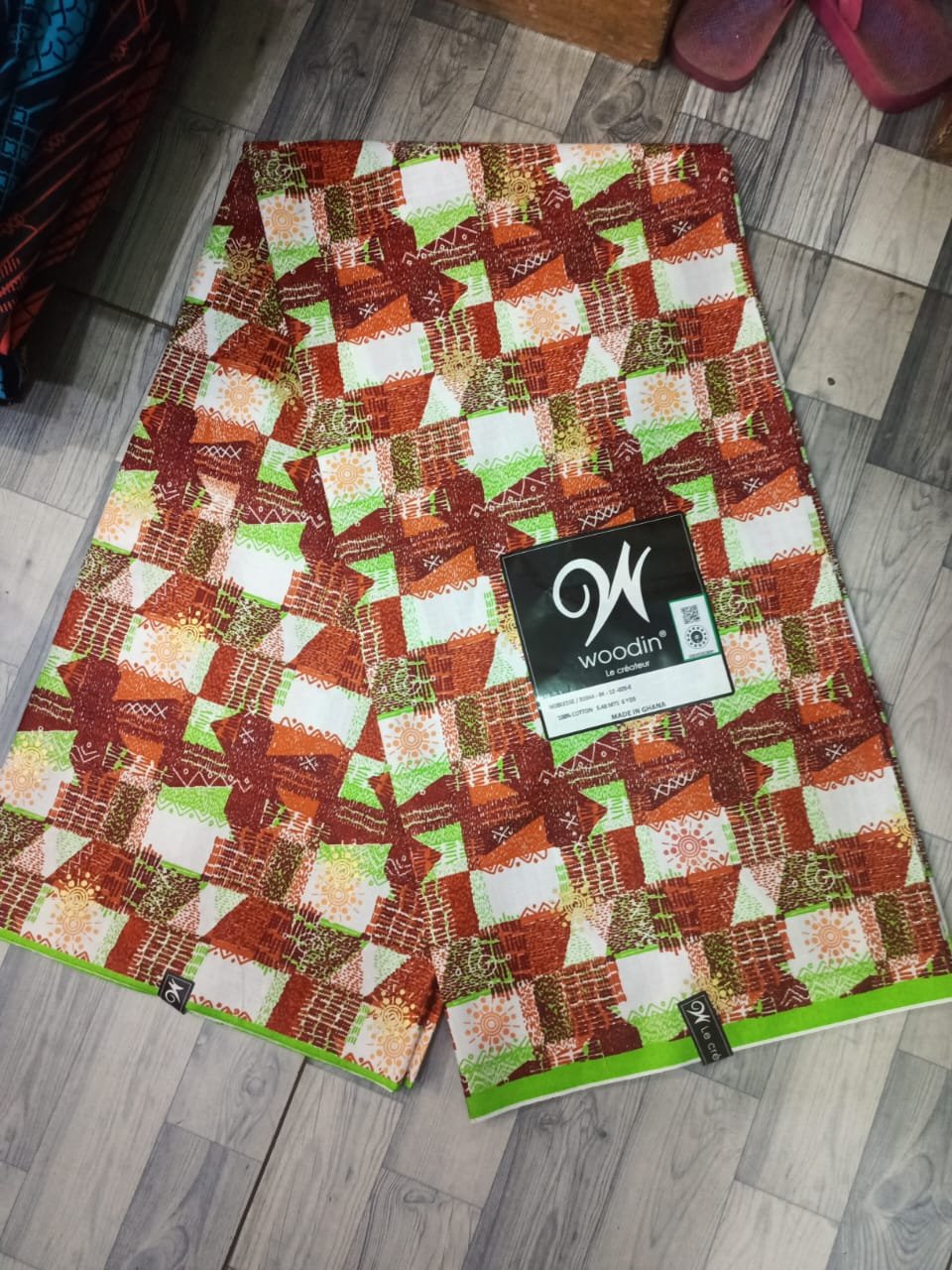 Complet pagne woodin