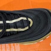 Nike Air Max 97 – Or Métallique & Noir