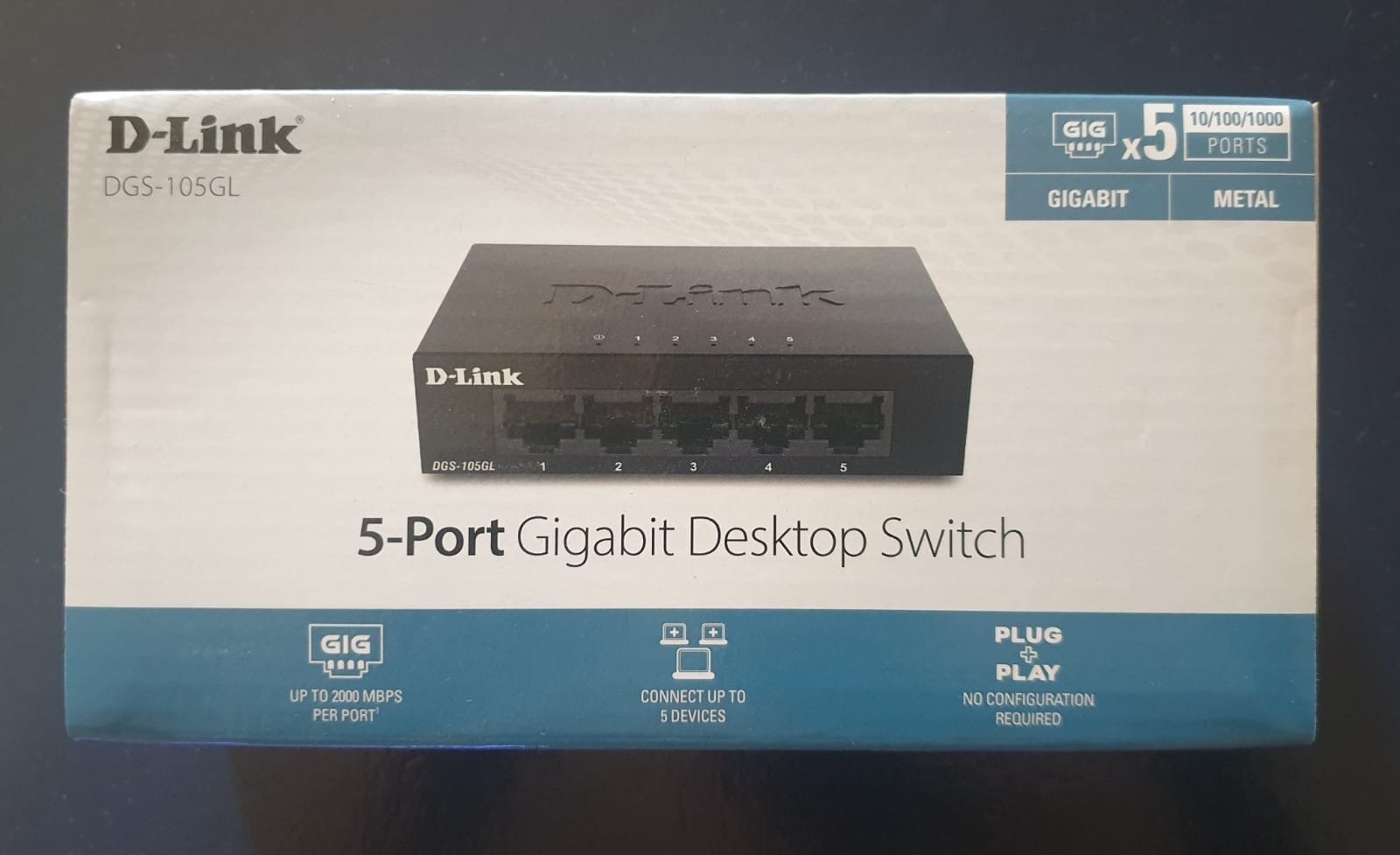 Switch Ethernet D-link