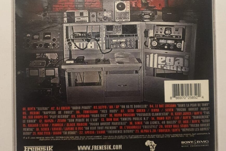 CD de Rap by 113 et frenesik