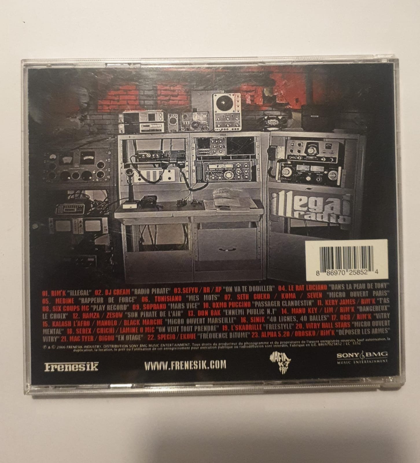 CD de Rap by 113 et frenesik