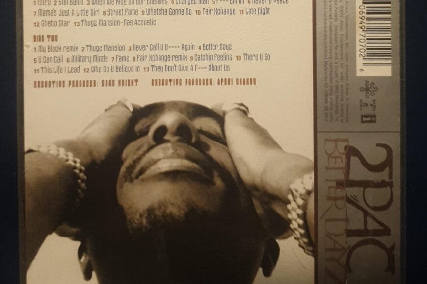 2PAC – Tupac album rap Better Days