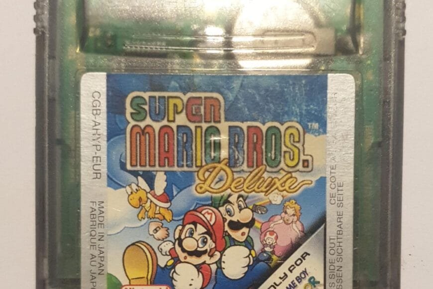 Super mario bros deluxe game boy color