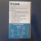 Switch Ethernet D-link 5 ports gigabit