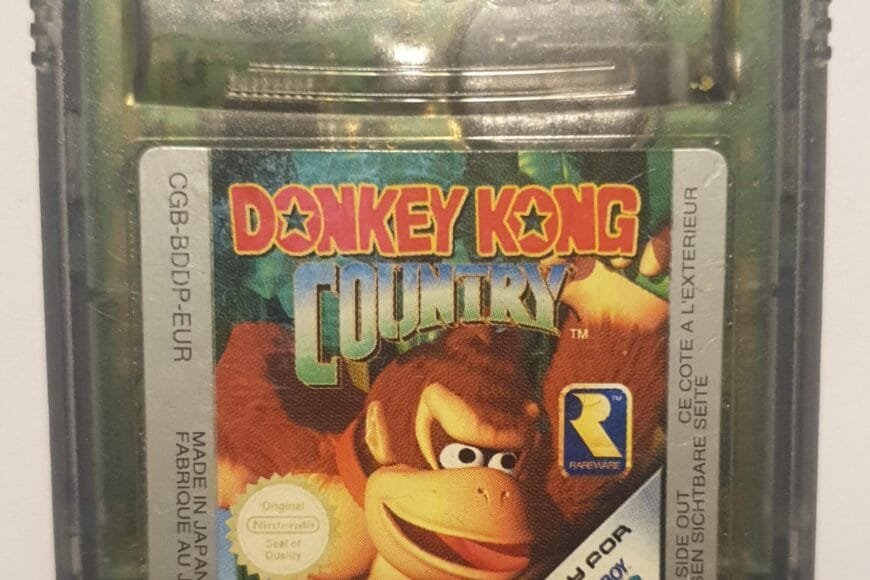 Donkey Kong country game boy color