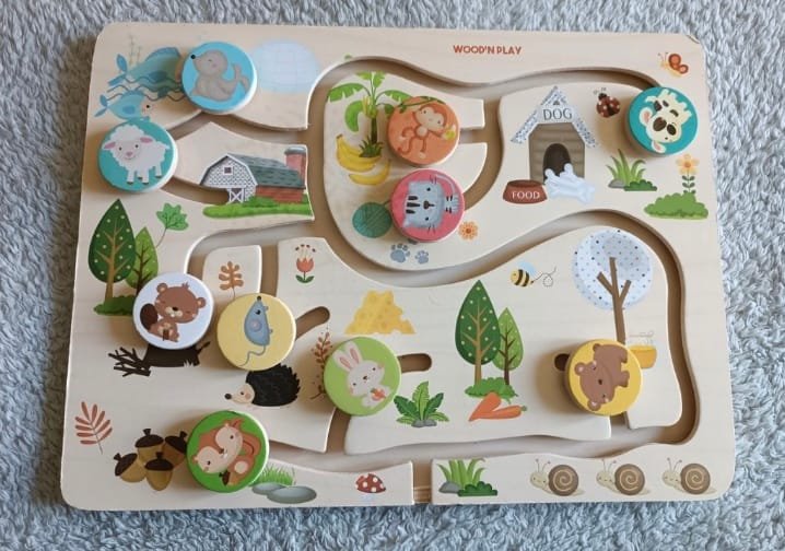 Labyrinthe en bois