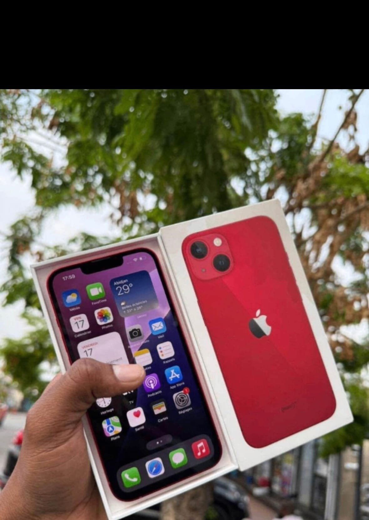 iPhone 13 rouge