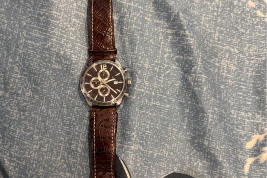 Montre Festina en cuir
