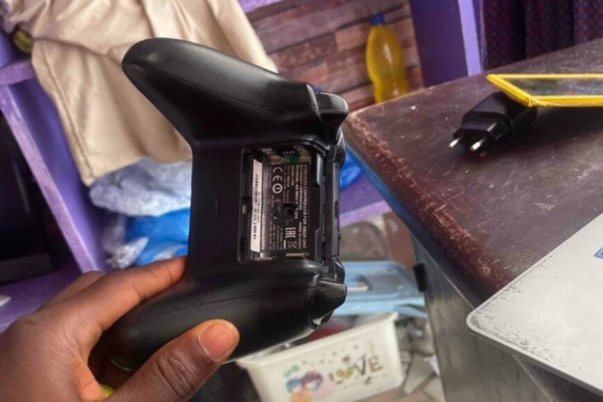 Manette Xbox avec circuit de charge
