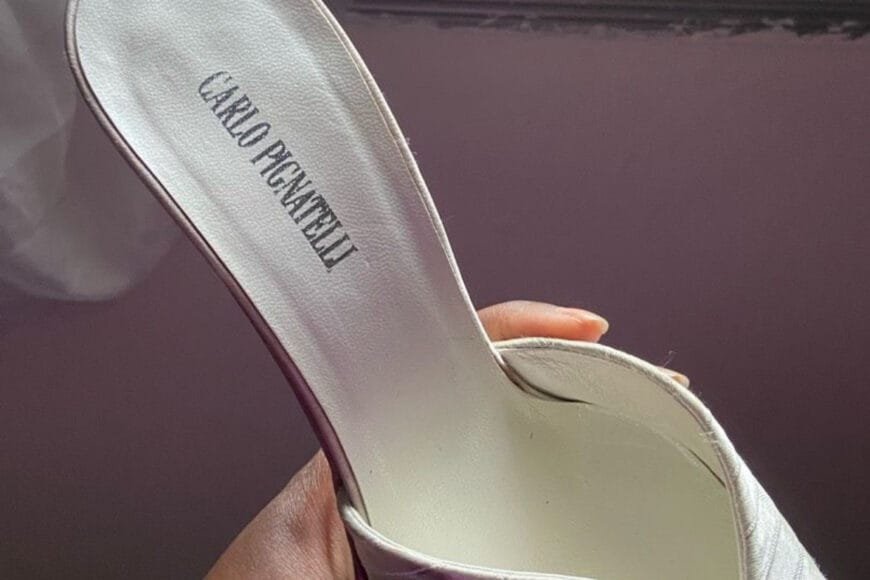 Paire de talons rare