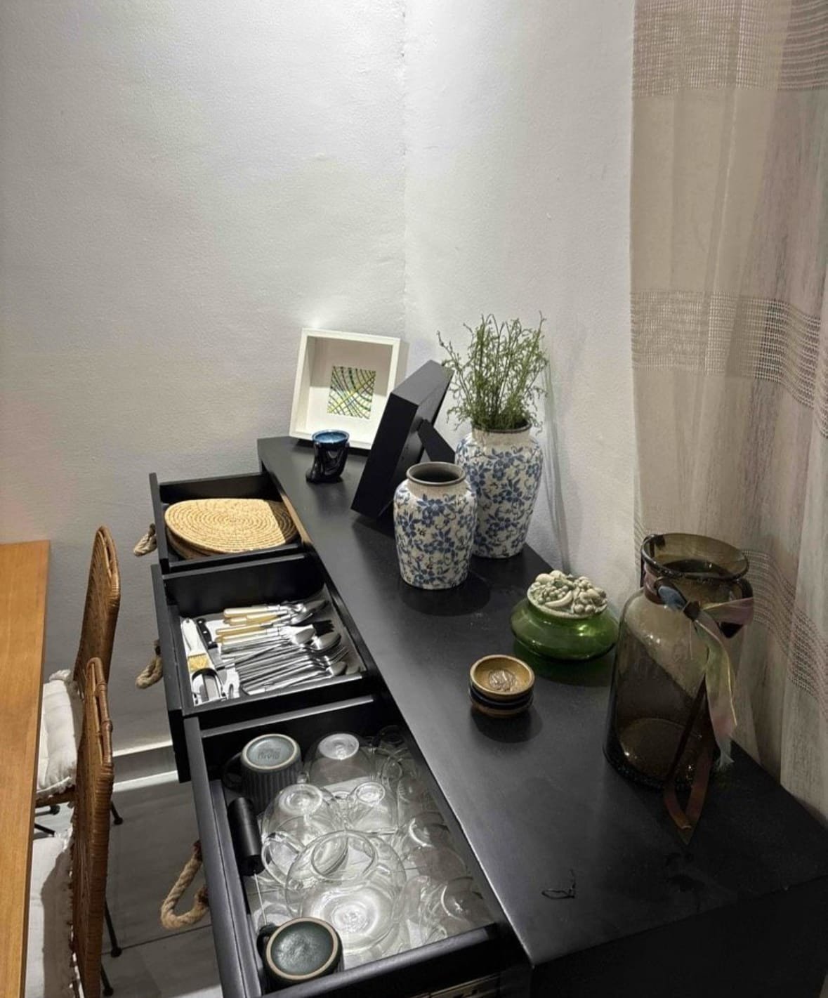 Console de rangement