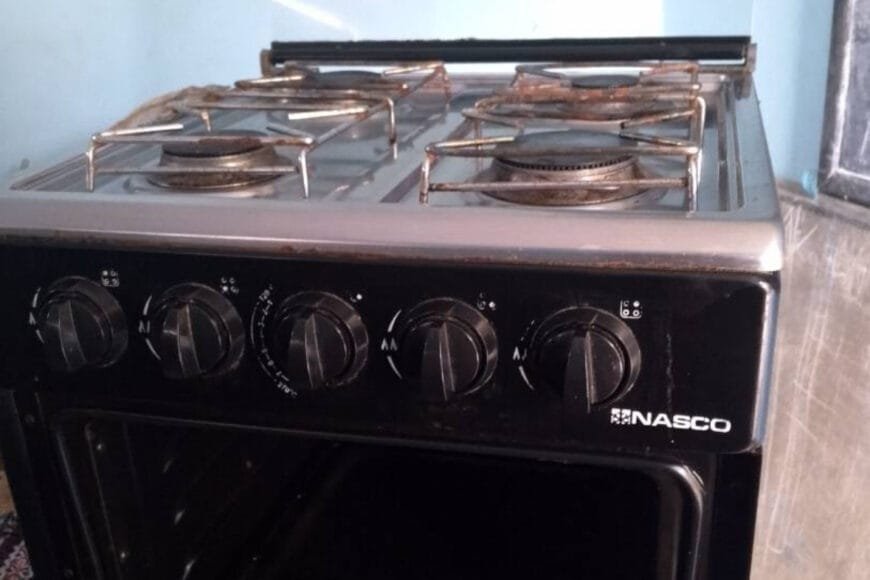 Cuisinière à gaz en bon état