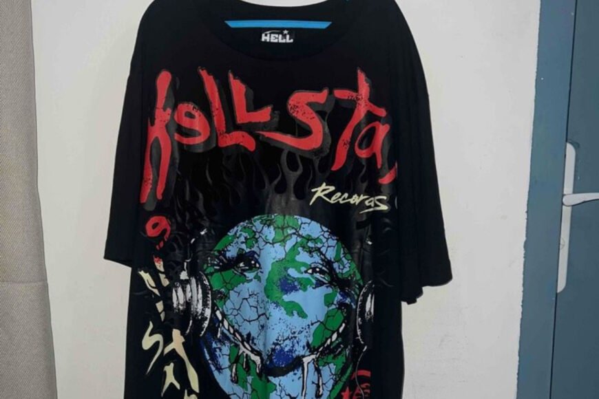T-shirt noir HELLSTAR