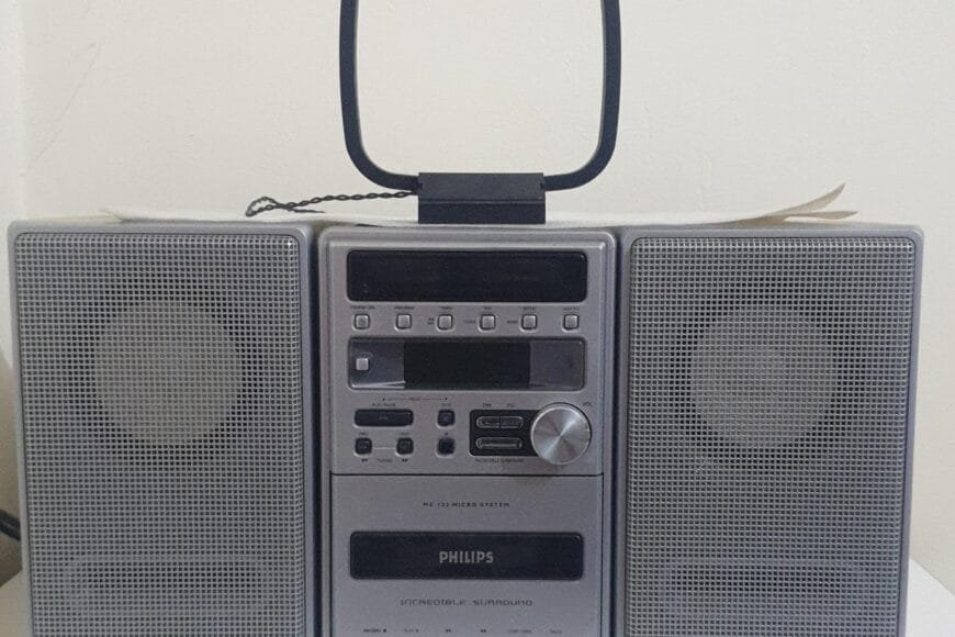 Micro chaîne Philips avec lecteur CD et cassettes