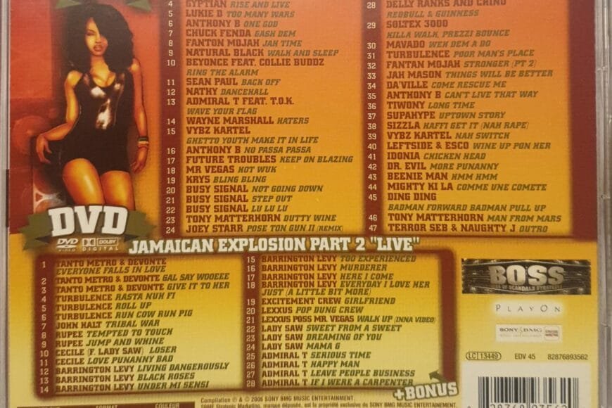 CD ragga connection 2006