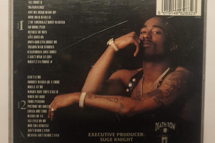 CD Tupac Shakur 2pac – All eyez on me