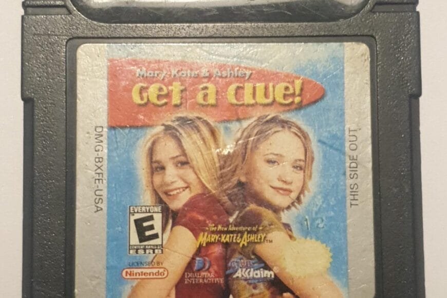 Marie Kate & Ashley – Get a Clue ! Nintendo game boy