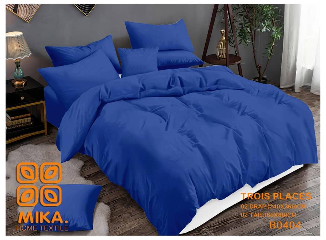 Draps de lit en coton