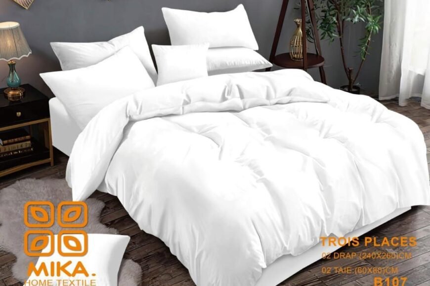 Draps + taies de qualité
