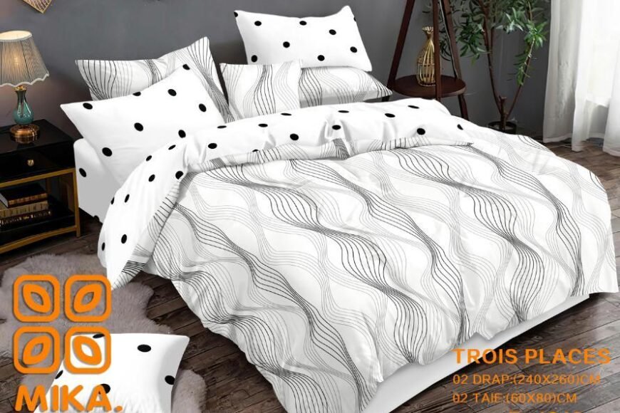 Draps confort pour lit