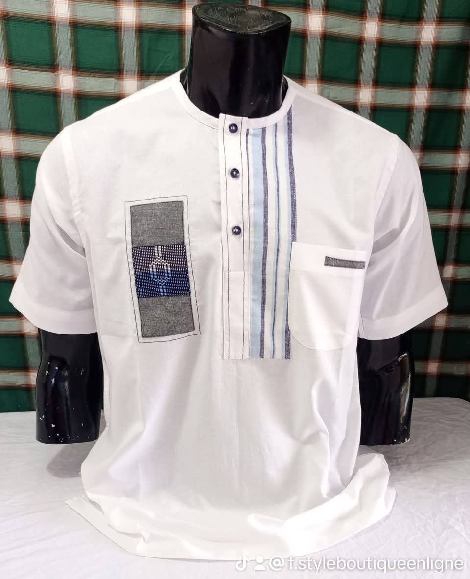 Chemise homme manche courte