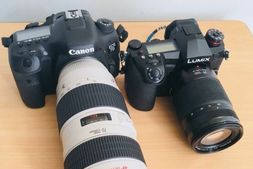Apparait photo avec objectif