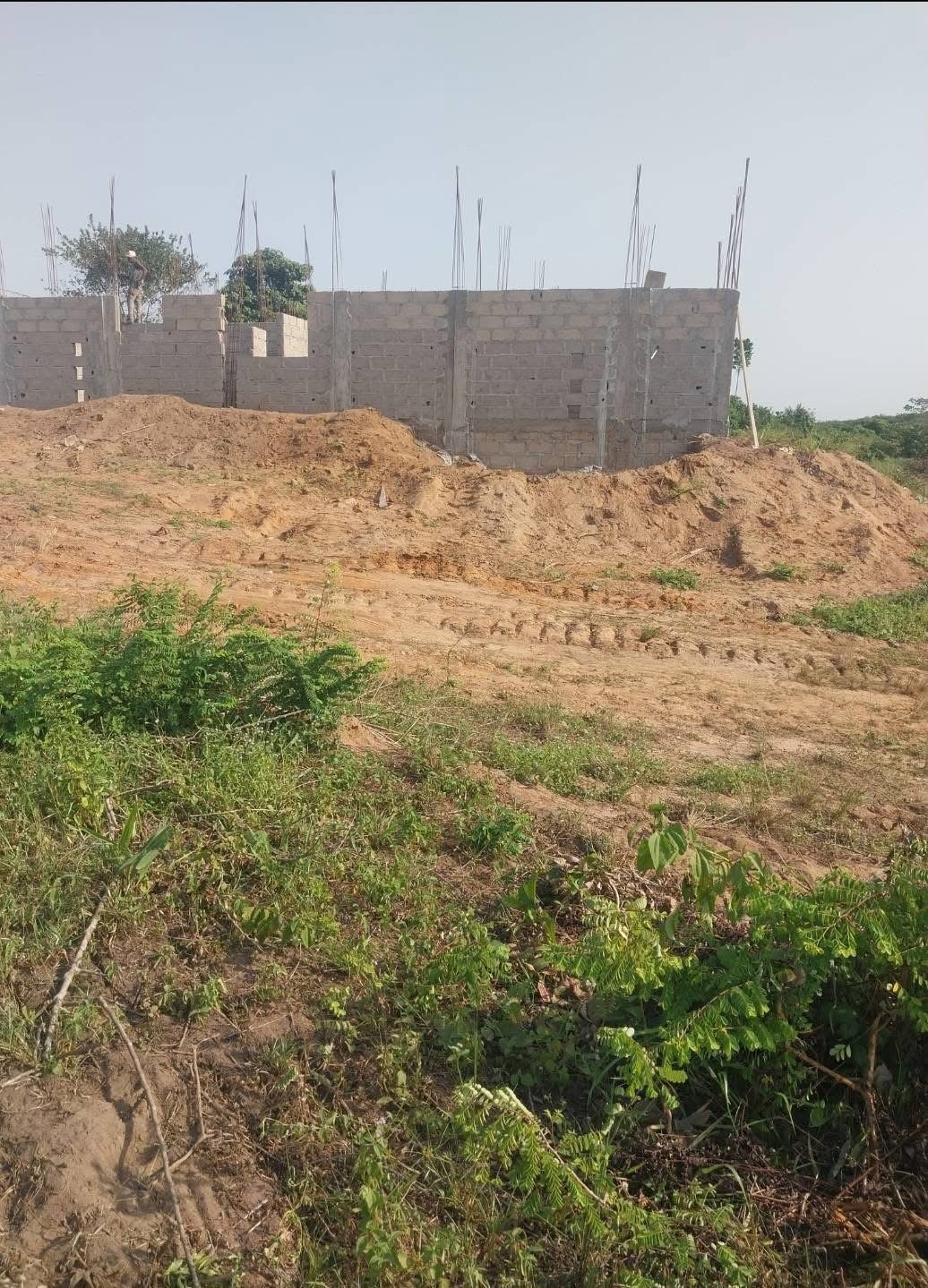 Terrain Djibi 4 croix 400m²