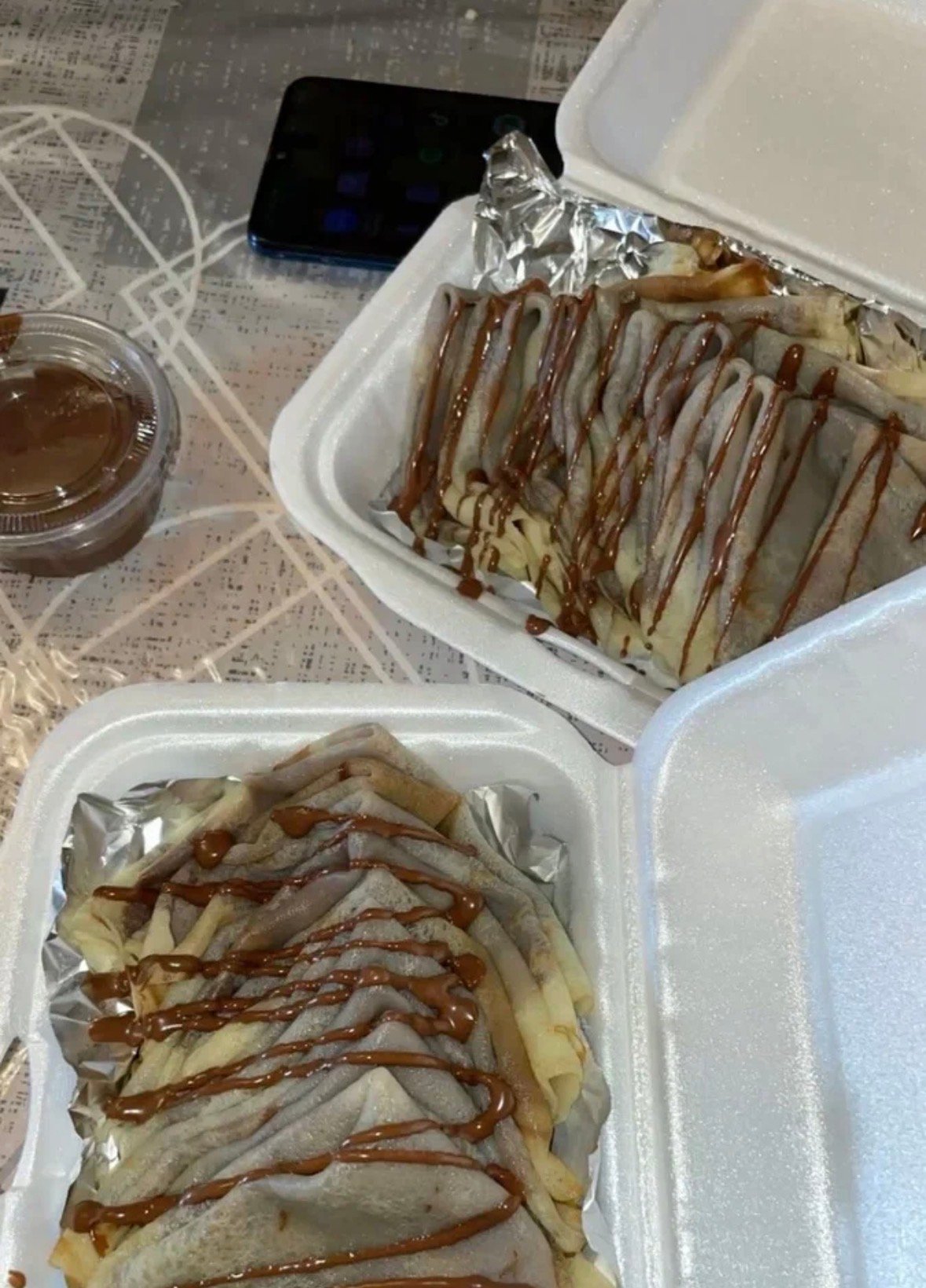 Vente de crêpes