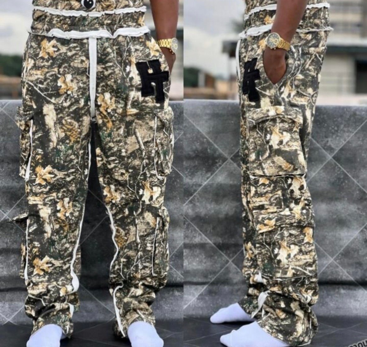 Pantalon Cargo Camouflage Urbain à vendre