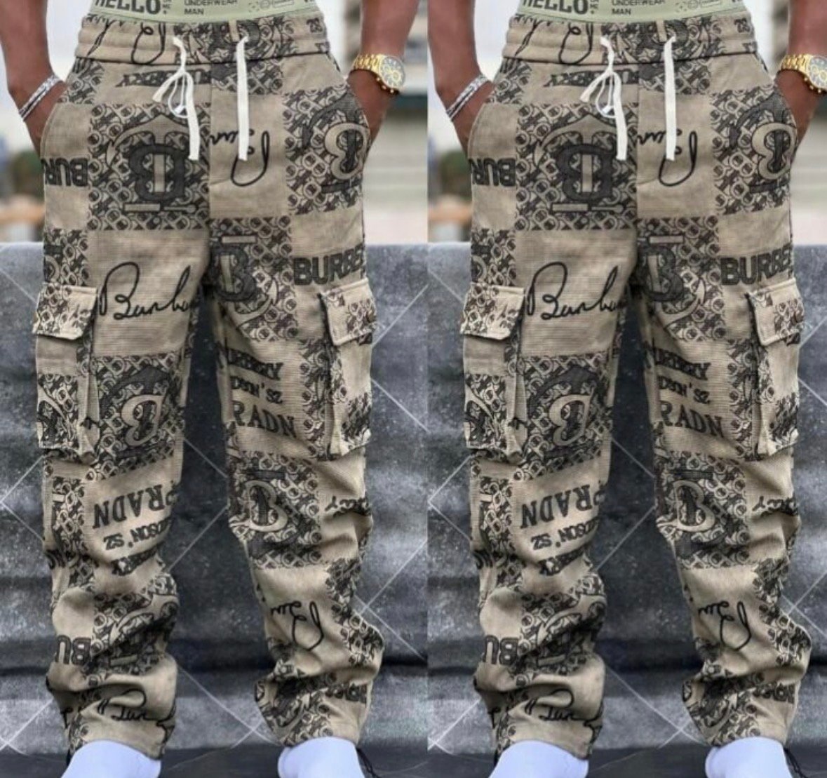 Pantalon Cargo imprimé à vendre