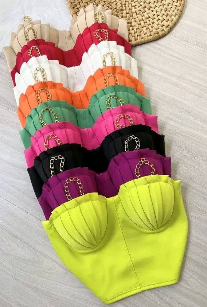 Bustier chic femme – Style élégant & couleurs vibrantes