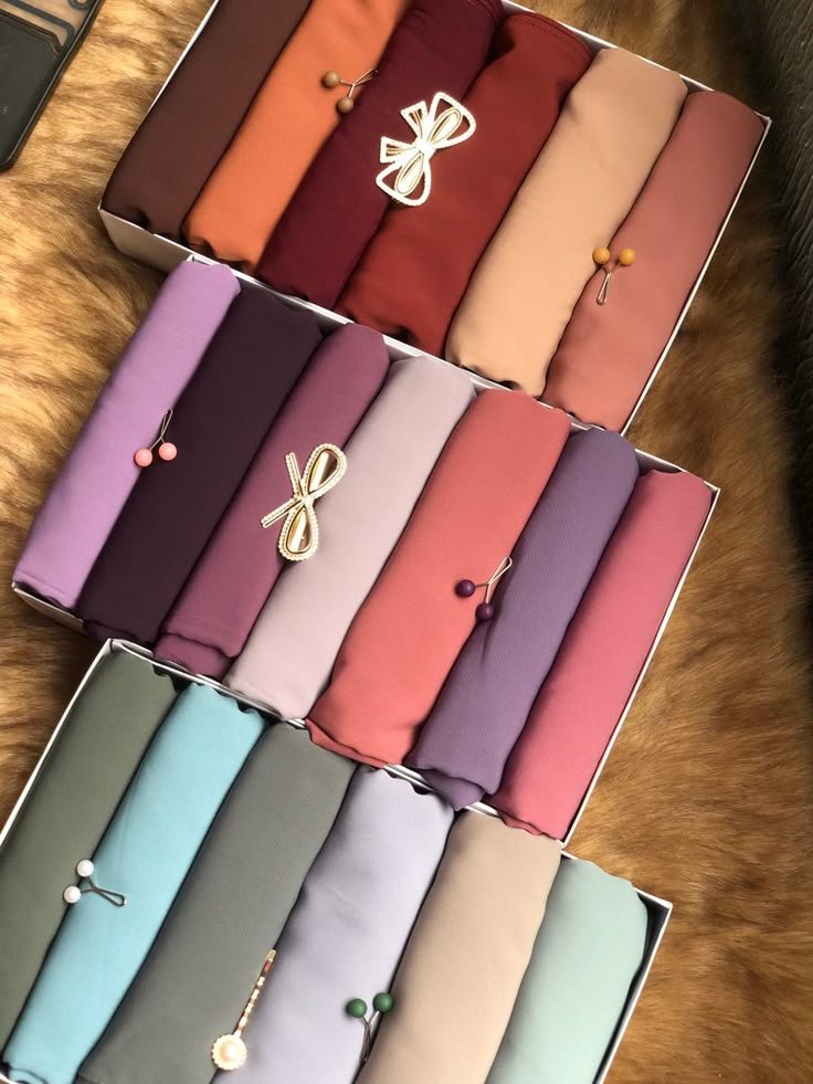 🌸 Coffrets de voiles élégants 🌸