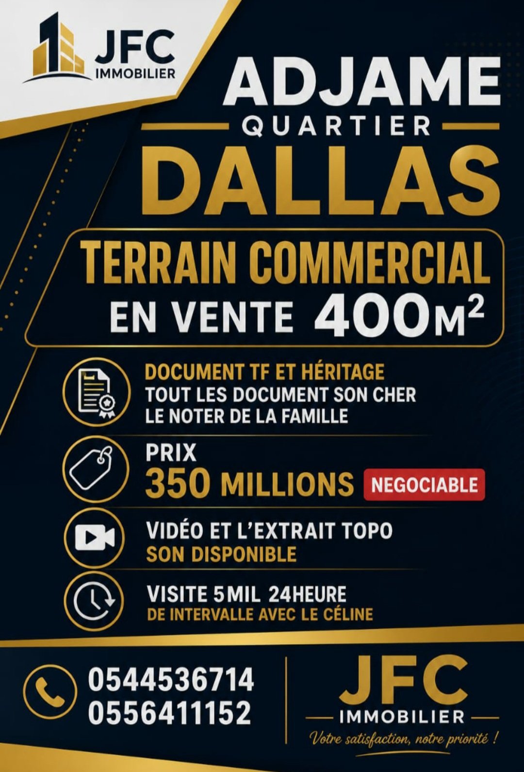 Terrain Commercial 400 m2