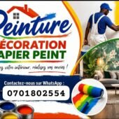 Peinture et papier peint