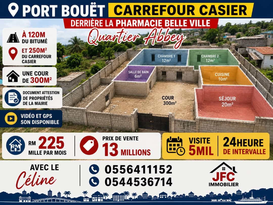 Port Bouët carrefour casier