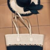 Vente de sac et chapeau de plage