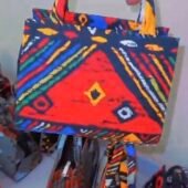 Sacoche en wax à vendre