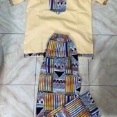 Complet homme en wax à vendre