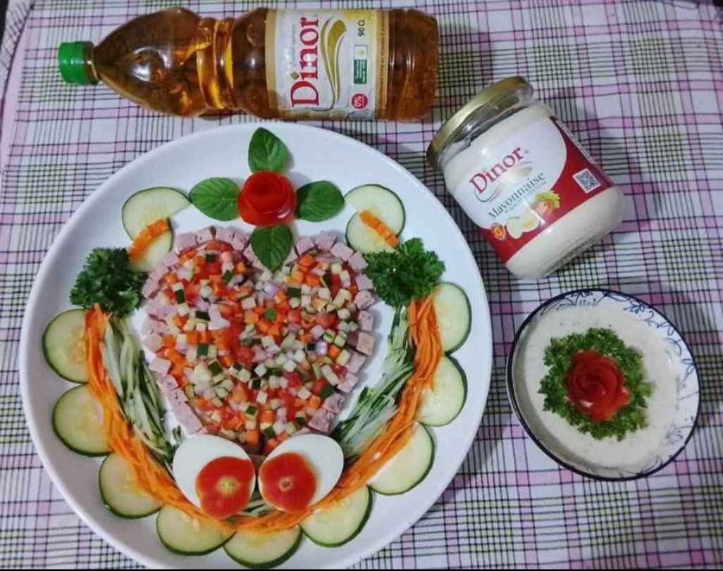 Salade composée d’amour ❤️