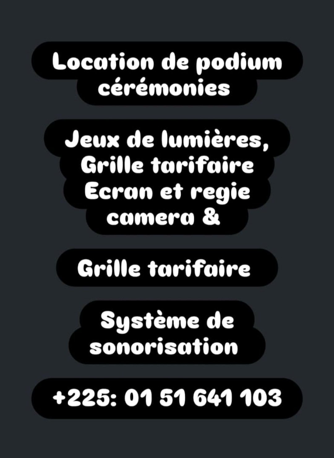 Location de sono avec Dj