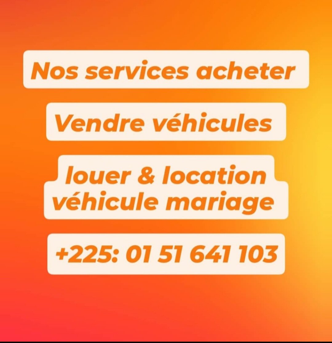 Véhicule mariage à louer