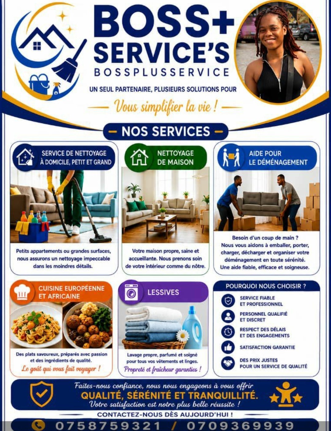 BOSS + SERVICE’S RECRUTE