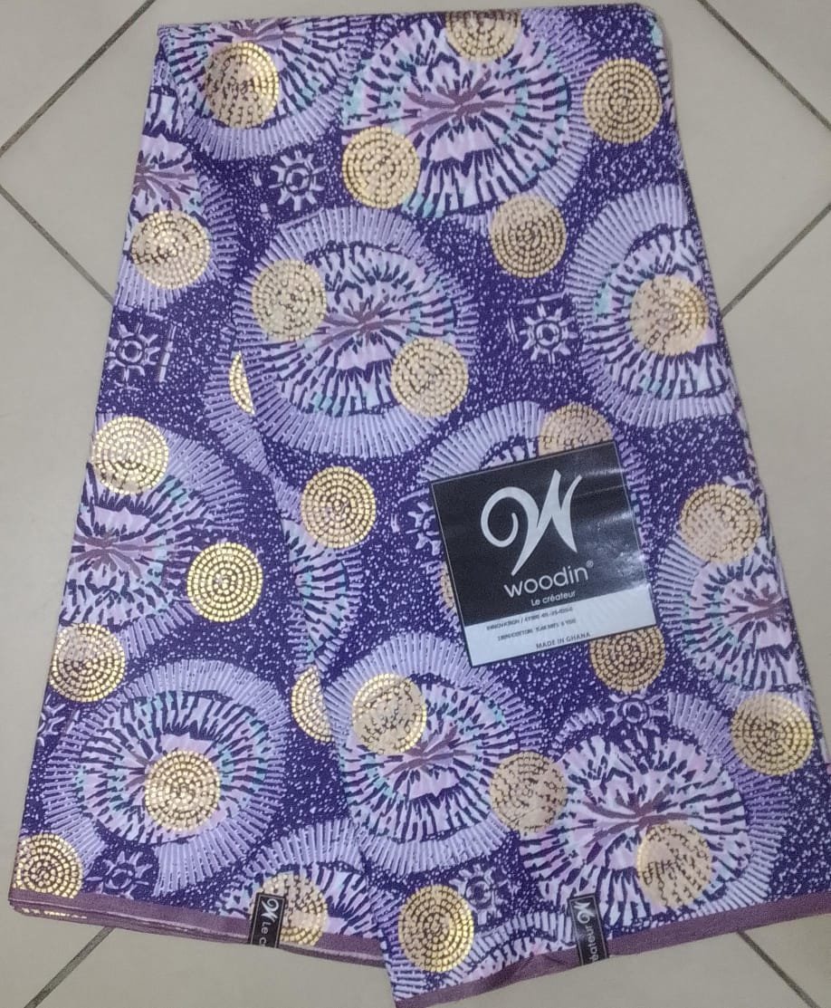 Woodin soleil nocturne, bleu nuit lilas doré