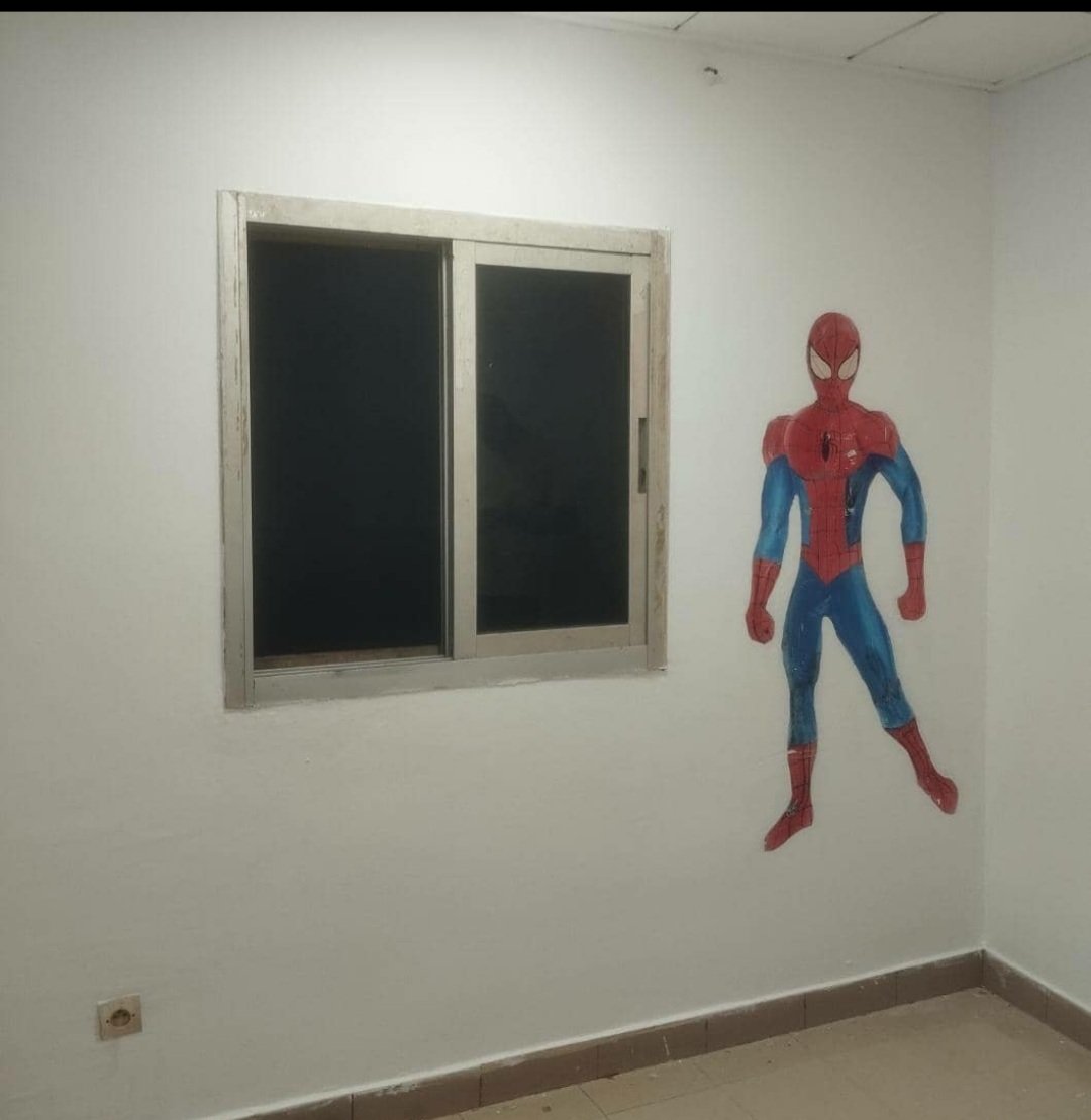 Décor mural Spider-Man enfant